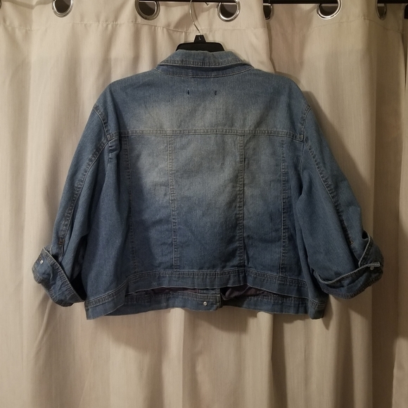 Paper Tee Blue Denim Jean Jacket - Picture 4 of 4